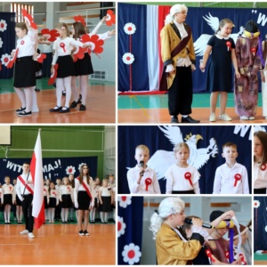 „W duchu patriotyzmu” – uroczysty apel z okazji Narodowego Święta Konstytucji 3 Maja