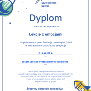 Wielkie emocje w klasie IIIa! Podsumowanie projektu “Lekcje z Emocjami”